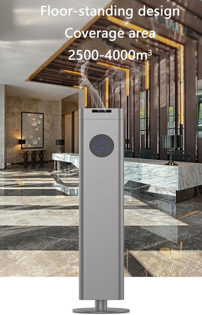 Scent Air Machine for Home 1500ml/0.39gal, Standing-Floor Waterless Fragrance Diffuser, Smart Control Aroma Diffuser,3000sq.ft Coverage,for Living Room, Office