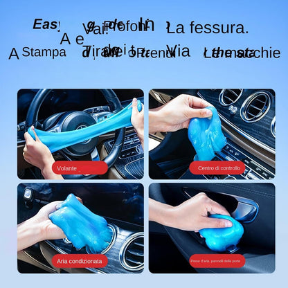 Car Cleaning Gel, 80g Detailing Slime, Reusable Multifunctional Putty, Auto Detailing Cleaning, Dust Dirt Remover for PC, Keyboard Cleaner, Easy Use, Maintenance Tool