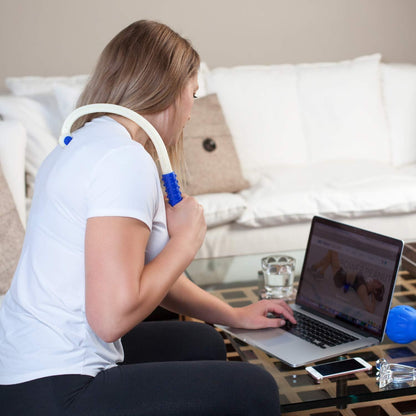 Buddy Mini Neck and Shoulder Self Massage Tool, Trigger Point Massager, Neck Tension Relief