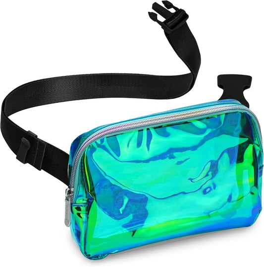 Sojourner Holographic Rave Fanny Pack - Packs for Festival Women, Men | Cute Fashion Waist Bag Belt Bags