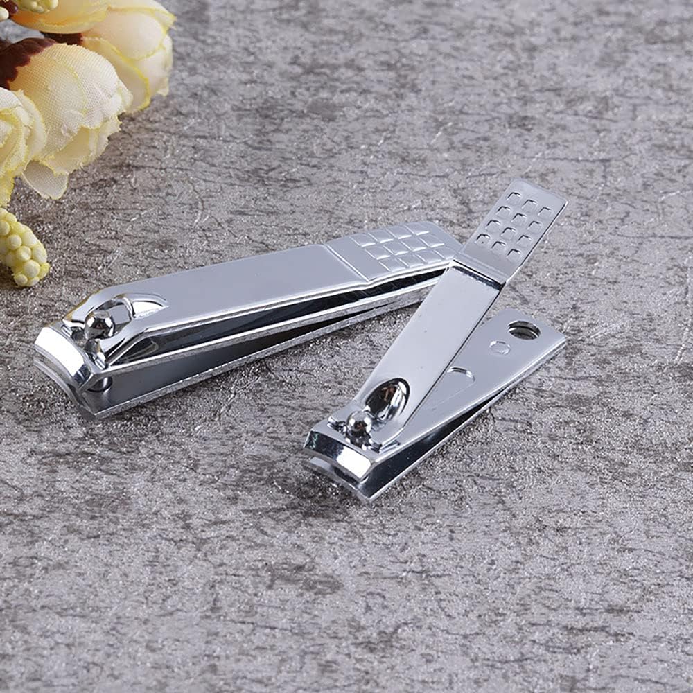 WSJQB Clippers per Unghie Set in Acciaio Inox - 14 Pz Set Manicure Set Professional Beauty Tools Kit Gancio Tweezer Manicure Nail Trimmer Grooming Kit