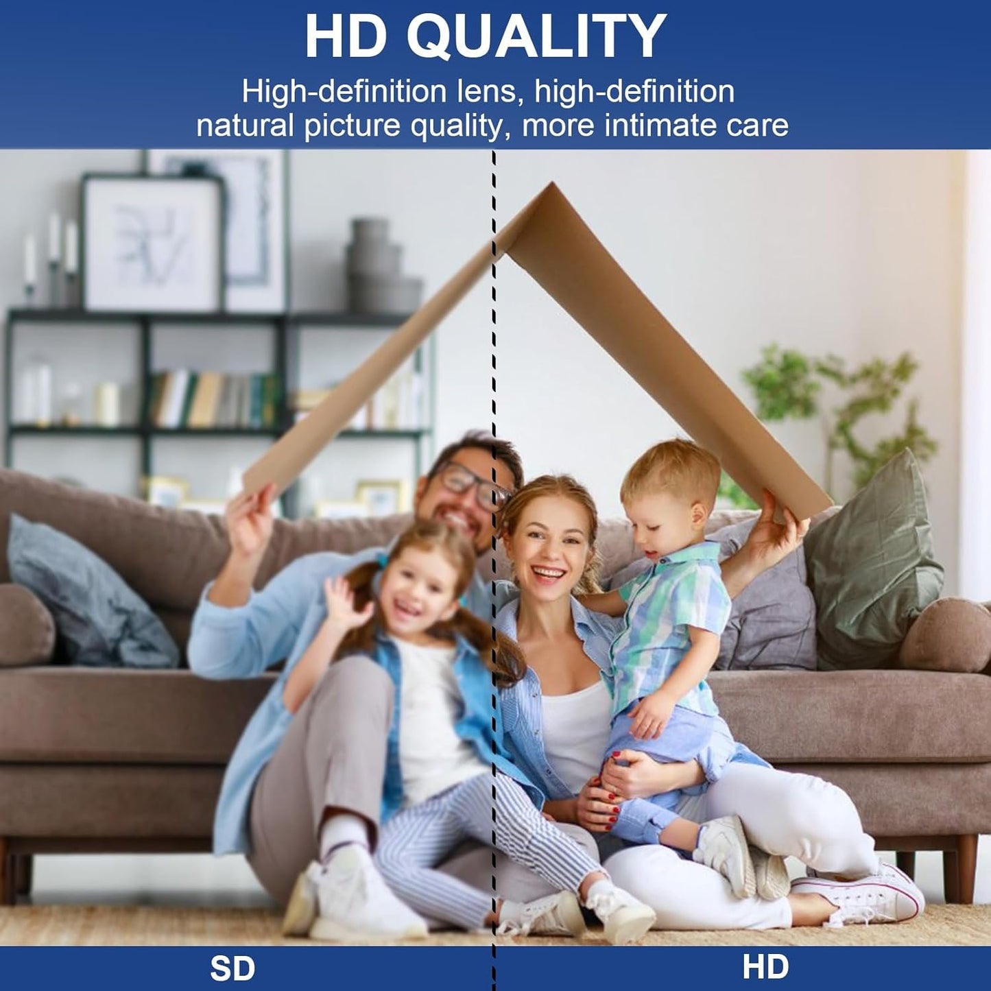 3 Pack Hidden Spy Camera, WiFi Mini HD 1080P Wireless Camera for Home Office Security, Small Nanny Cam with Motion Sensor Night Vision, APP Control Camera for Baby, Pets(Video Only)