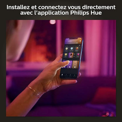 Xamento M Hue Ceiling lamp Black