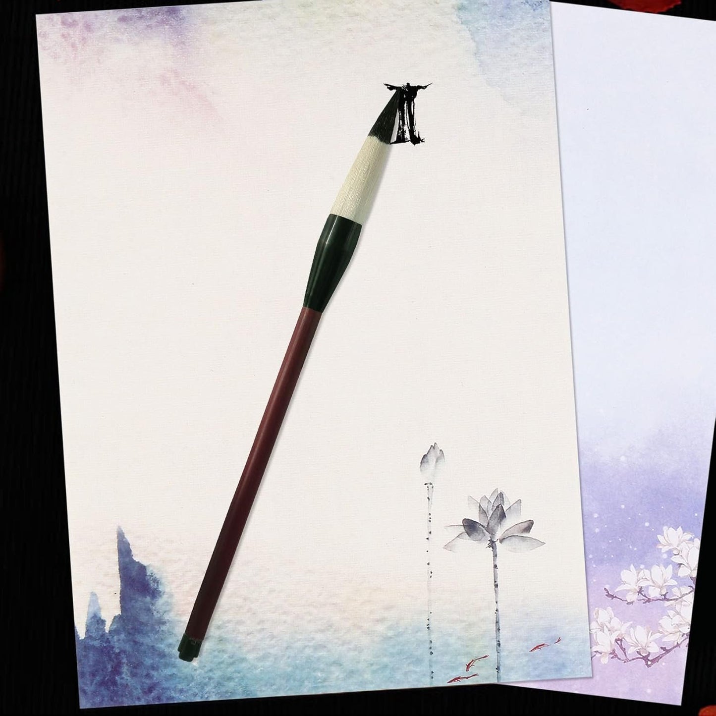 Bzocio 48PCS Writing Stationery Paper, Letter Writing Paper Letter Sets
