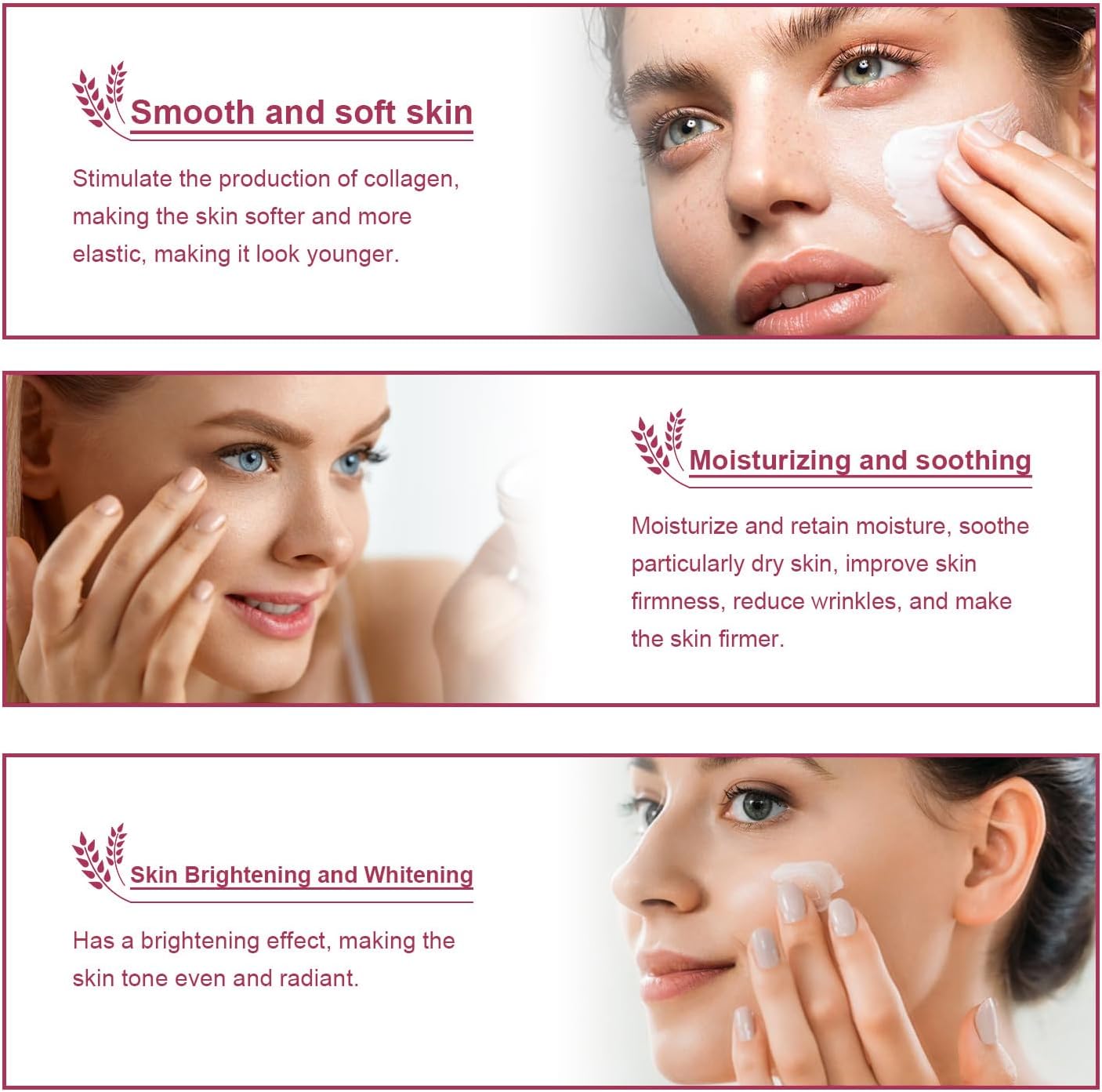 Eazerom 29 Rose Face Cream, Moisturizing, Anti-Aging, Rose Day Cream, Natural Moisturizing Face Moisturizer for Women & Men - Day & Night Face Cream - Anti-Age Cream