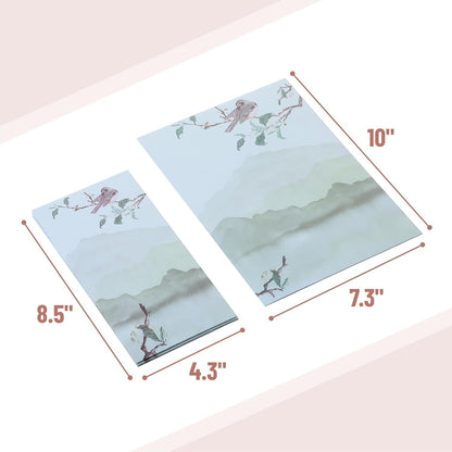 Mr. Pen- Stationery Writing Paper Set With Envelopes, 30 Letter Papers + 18 Envelopes, Cute Set for Writing Letters