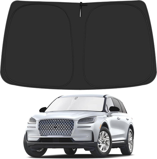 ULROLIT Windshield Sun Shade for 2020-2025 Lincoln Corsair Accessories, Foldable Window Sunshade Sun Visor Protector, Front Windshield Sunshade Sun Shield Blocks UV Rays Heat