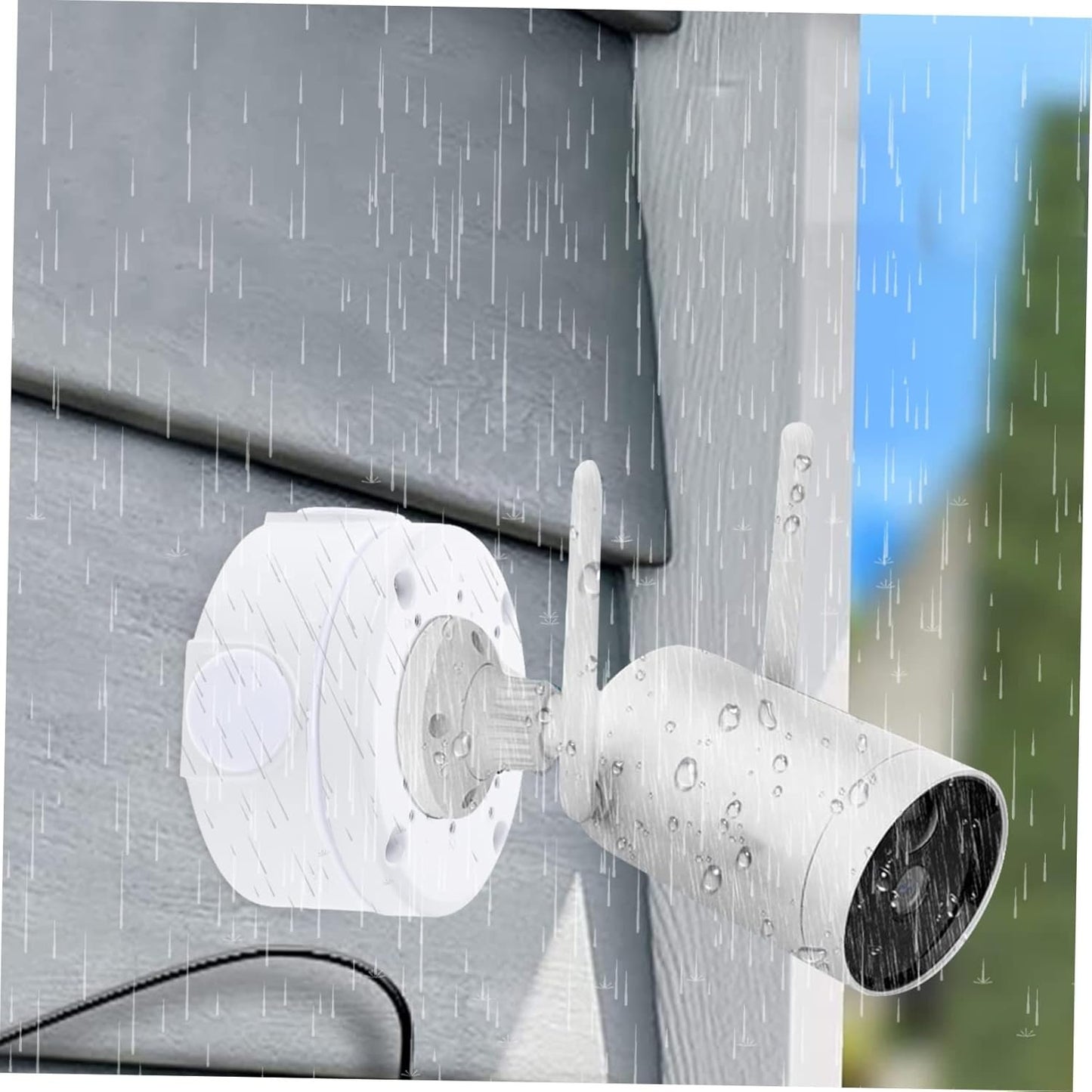 Gatuida 3pcs Box Cable Junction Box Security Camera Junction Box Outdoor Waterproof Junction Box Camcorder Waterproof Cameras Outside Cameras Outdoor Cameras Security Brackets for Camera