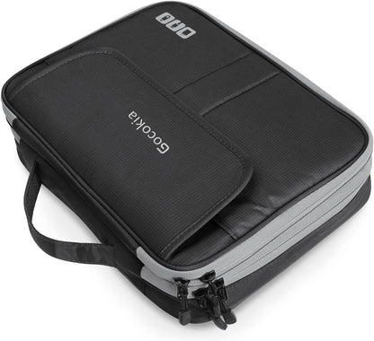 Gocokia Double Layer Large Capacity Electronic Travel Accessories Organizer Bag