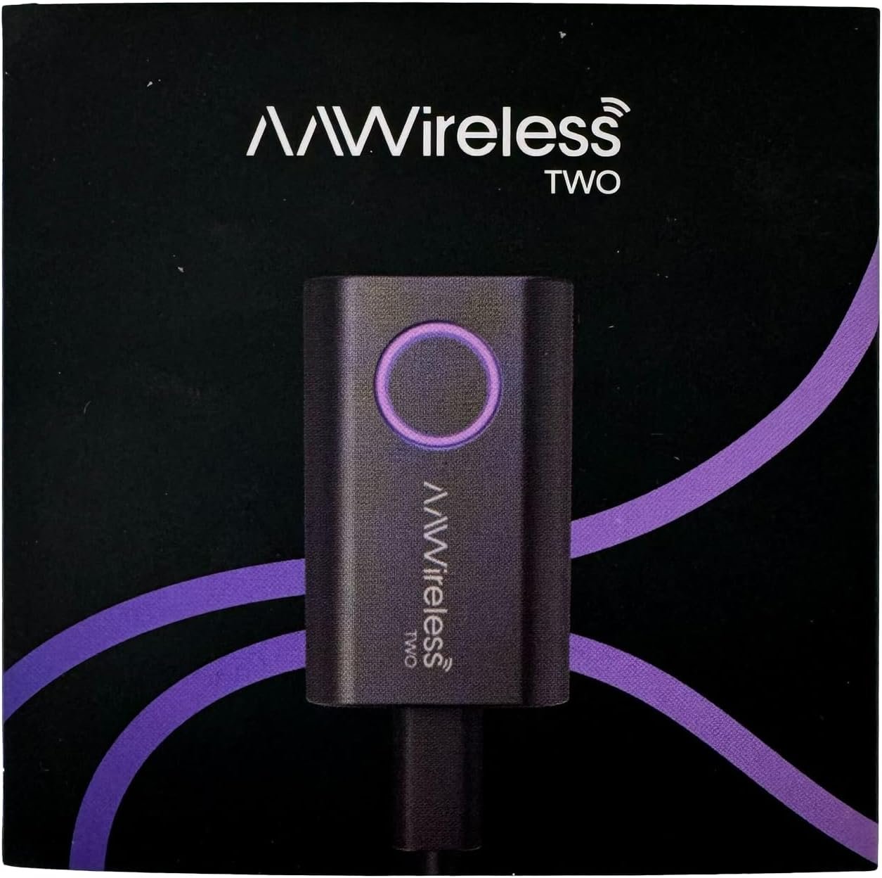 Two - Android Auto Wireless Adapter - Convert Factory Wired Android Auto to Wireless - Multifunctional Button - Easy Plug and Play Setup - Seamlessly Connect Via Bluetooth - Made in Europe