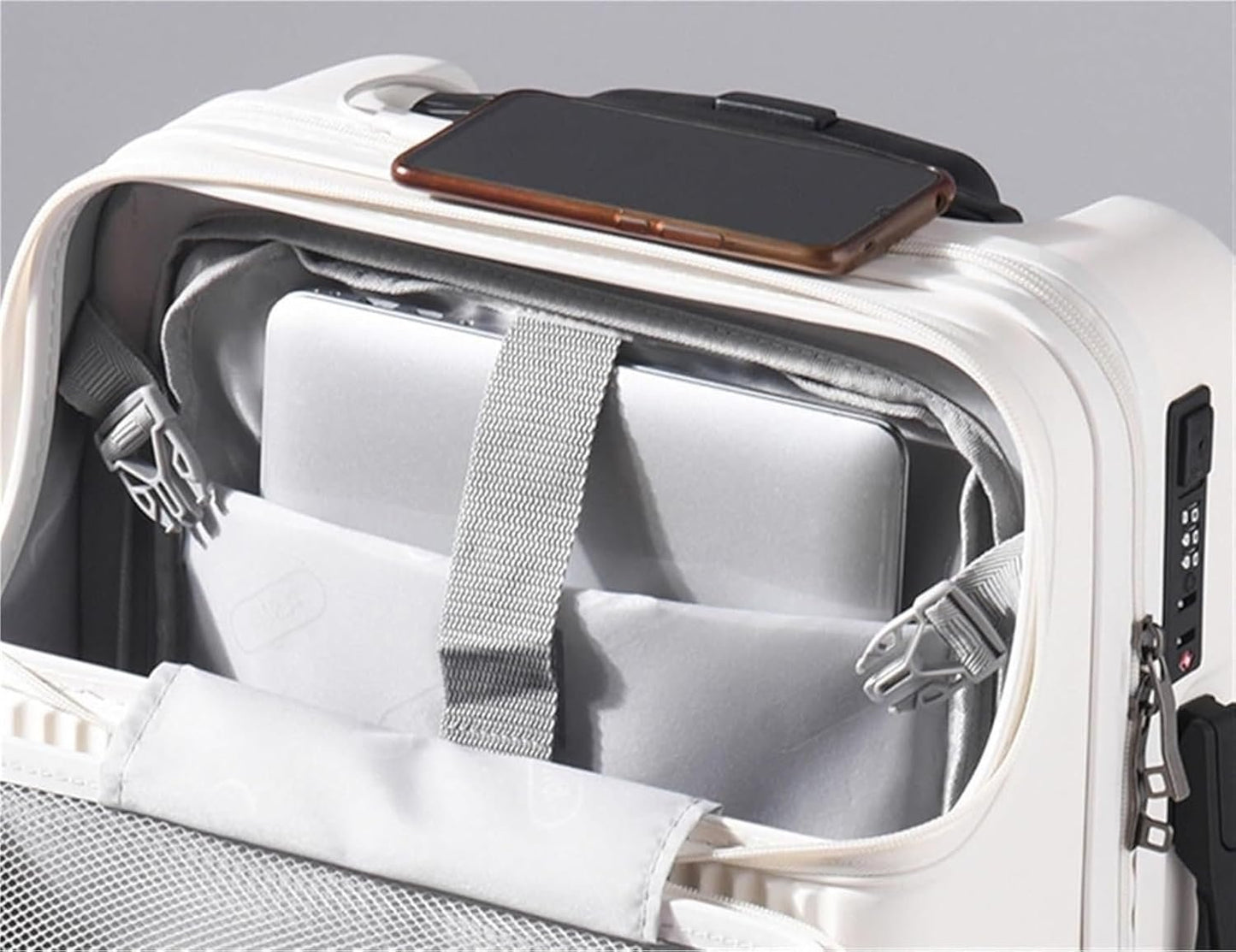 ASHSDI Suitcase Luggage Suitcase Suitcase Suitcase with USB Charging Port TSA Combination Lock Wheel Universal for Travel Luggage Trolley Luggage, d