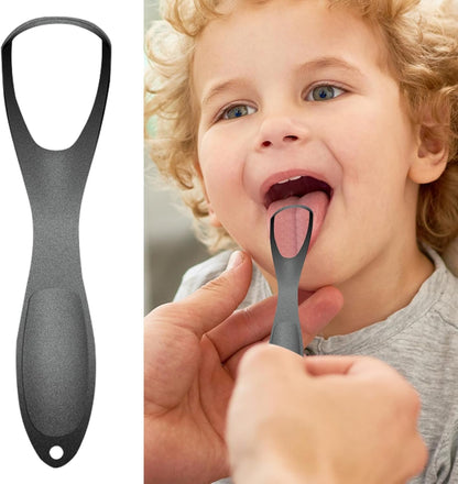 Tongue Scraper, Oral Care Cleaning Tool, Stainless Steel Material, Fan Shape Tongue Scraper Cleaner, Daily Breath Solution For Adults In Bathroom, 5.5x1 In, Silver, 1 Pack