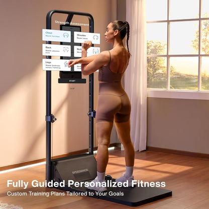 Gym Monster 2 Smart Home Gym - Improved AI Home Workout Machine - Multifunction Machine - All in One Strength Training Device