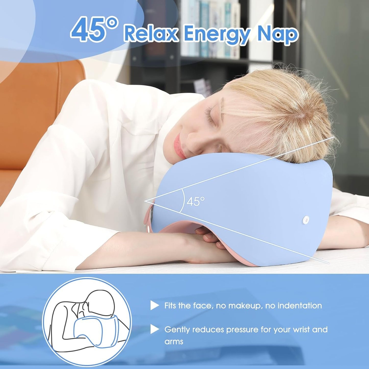 jiaao Travel Neck Pillow, Ergonomic Airplane Pillow for International Flights, Travel Essentials with 3D Eye Masks, Ear Plugs and Storage Bag, U Shaped Neck Support for Road Trips, Camping, Train