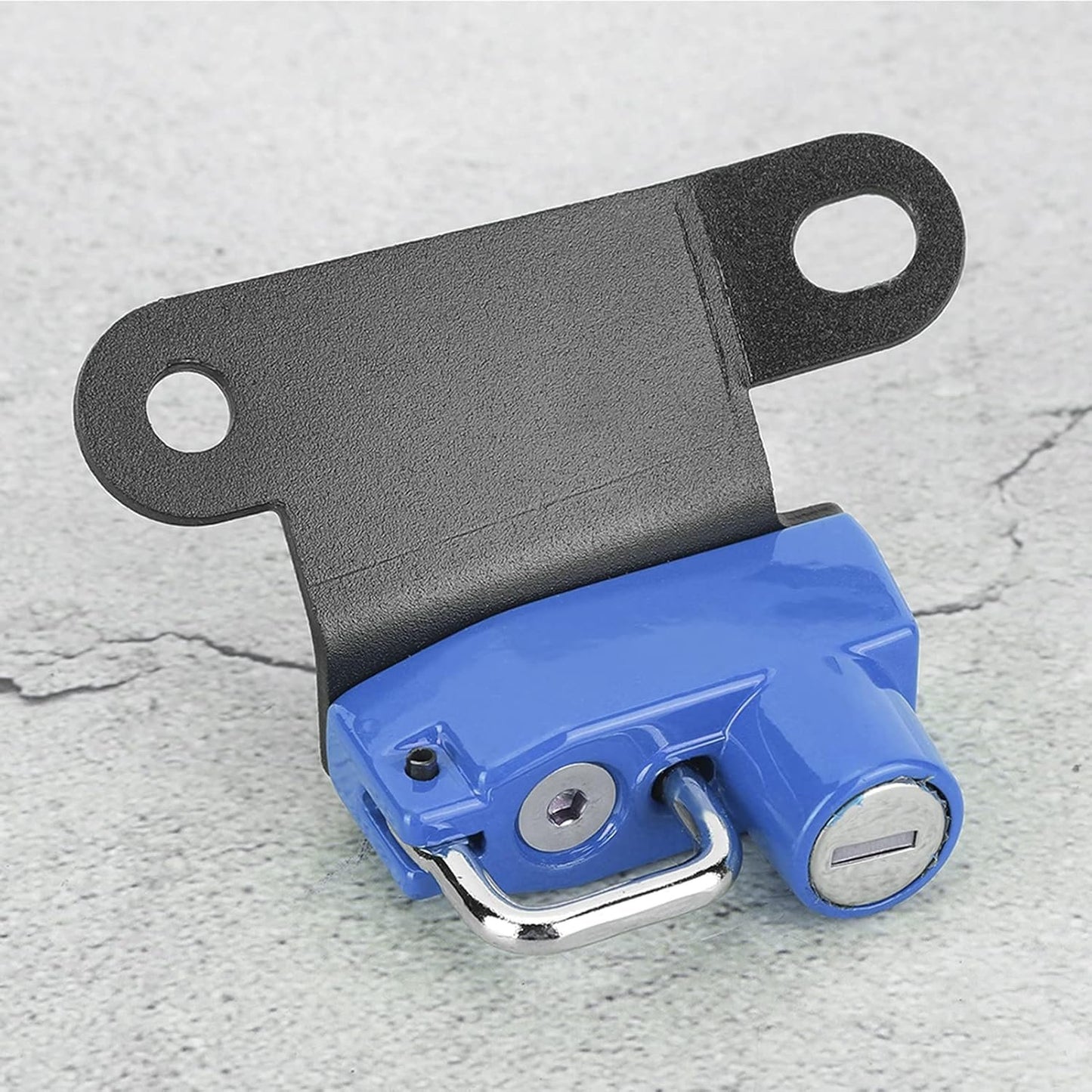 Anti-Theft Aluminium Legungshelm Helm Helm Helm Lock Lock Hook for Superduke R 1290 2014 Motorcycle Helmet Safety for Anti-Heft Protection (Blue)