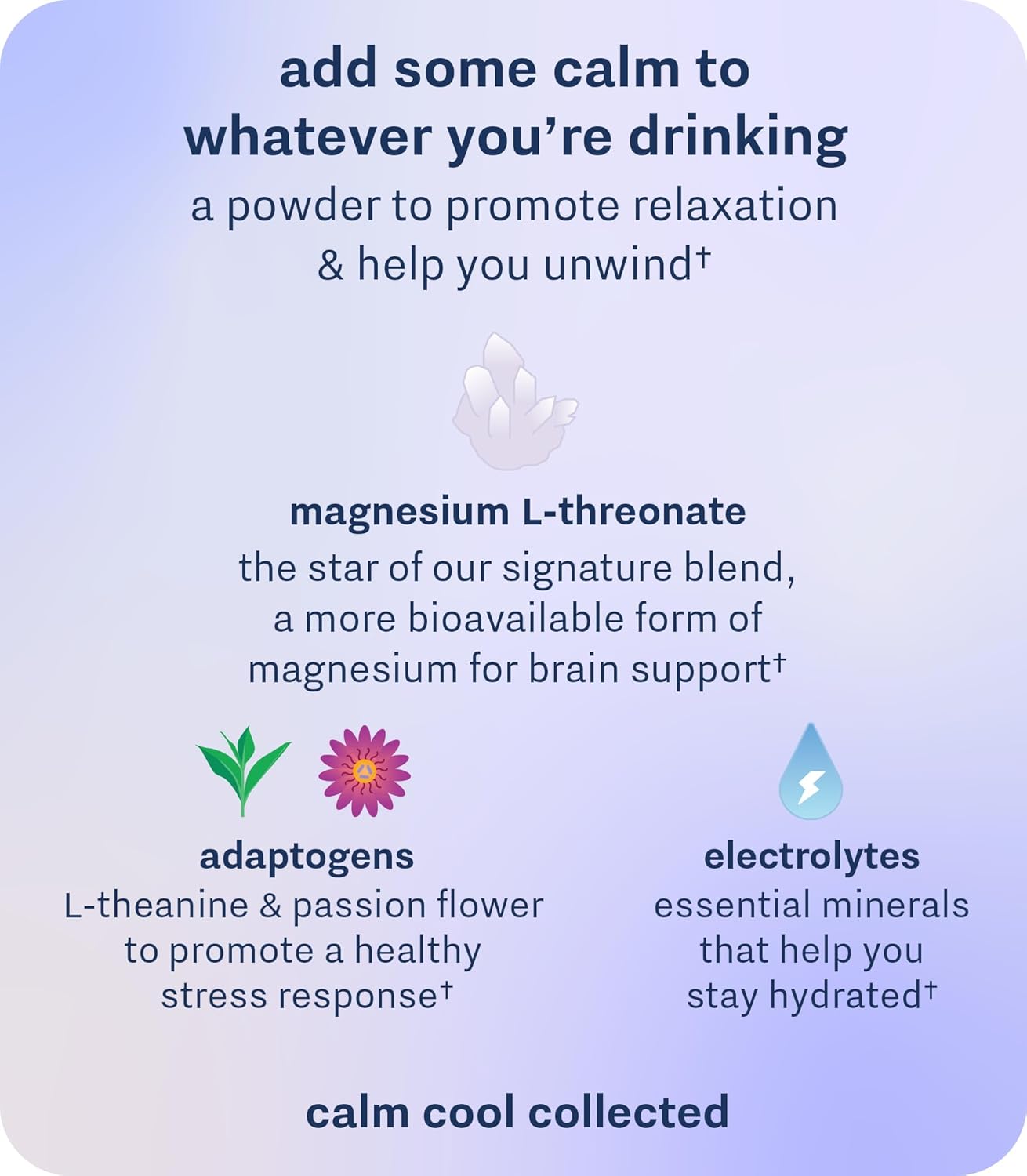 Recess Mood Drink Mix Powder | Sampler Pack | 15ct Box | Calming Magnesium L-Threonate Blend with Passion Flower, L-Theanine, Electrolytes, Magnesium Calm Hydration Support Powder Supplement