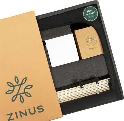 Zinus Full Bed Frame - Shalini Upholstered Platform Bed Frame with Full-Sized Headboard - Wood Slat Support, Easy Assembly, No Box Spring Needed, Underbed Storage Space, Dark Grey, Full Size