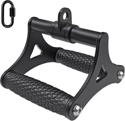 Kipika D Handle Cable Attachment, Heavy Duty Double D Handle, Cable Machine Handles, Heavy Duty D-Handle with Non-Slip Comfort Soft Grip, Gym Handles for Cables, V Bar Cable Attachment