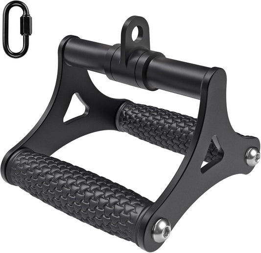 Kipika D Handle Cable Attachment, Heavy Duty Double D Handle, Cable Machine Handles, Heavy Duty D-Handle with Non-Slip Comfort Soft Grip, Gym Handles for Cables, V Bar Cable Attachment