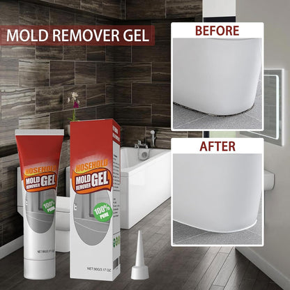 Mold Remover Gel – Powerful Mould Remover for Deep Cleaning | Mould Magic Mildew Cleaner for Bathroom, Kitchen, Tile Grout, Walls & Seals | 2-Pack Household Essential
