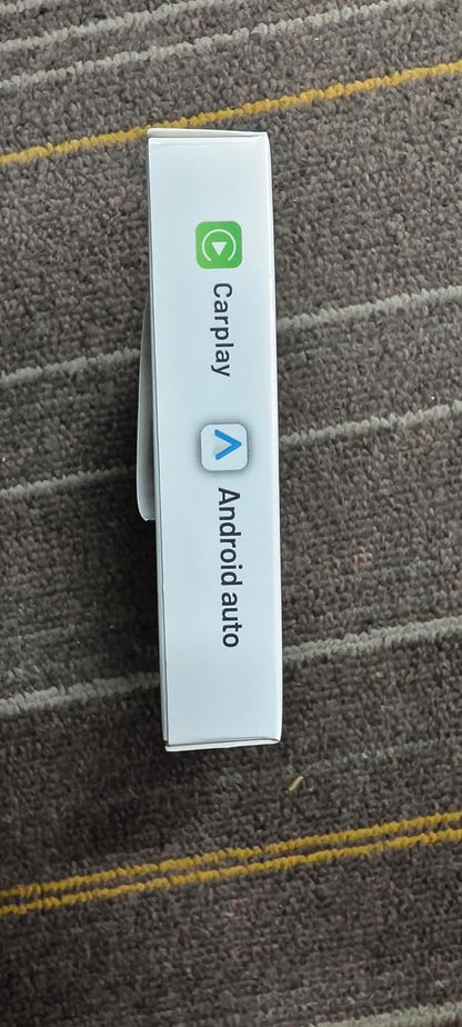 Wireless Car-Play Adapter, Euakee Mini Edition Automatic Wireless Adapter, Converts Wired to Wireless Car-Play Dongle Plug & Play Car-Play Adapter for Android and Android for 800+ Vehicles