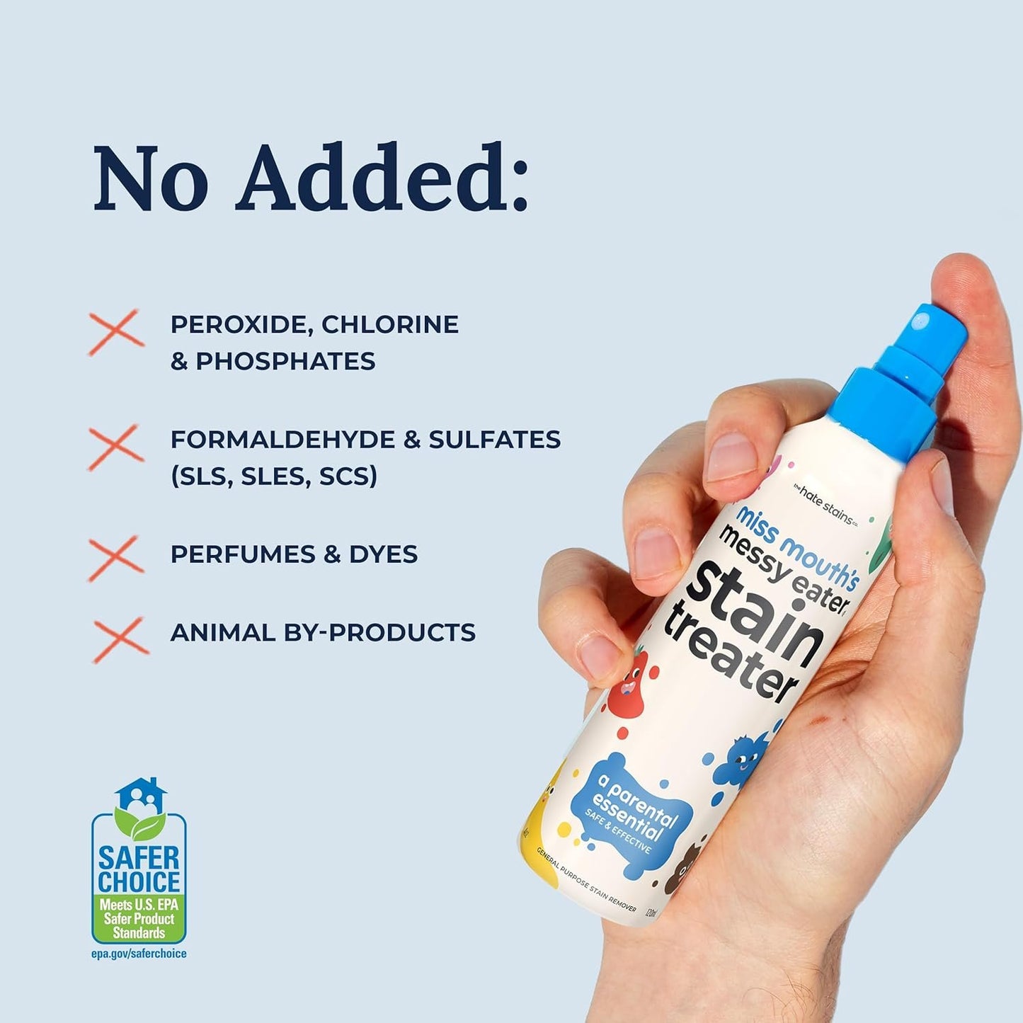 Miss Mouth's Messy Eater Stain Treater, Carpet Cleaner & Spot Remover, 4 oz