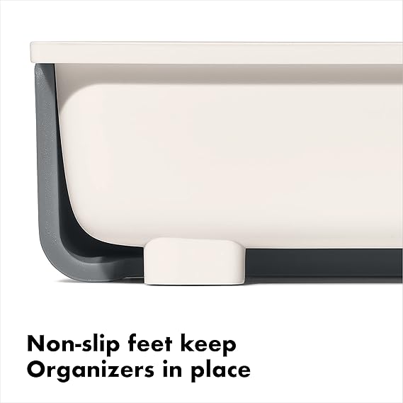 OXO Good Grips Drawer, Expandable Kitchen Tool Organizer, White