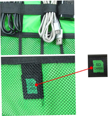 Gatuida 2 Electronic Travel Bag Organizer for Electronics Charging Cables Travel Cable Bag Case for Electronics Travel Manager Electronic Travel