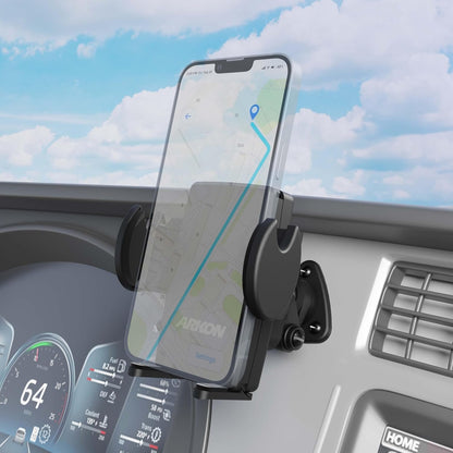 ARKON Mounts Adhesive Car or Truck Phone Holder Mount Compatible with iPhone 14 13 Pro Max Samsung Galaxy S22 S21 SM428