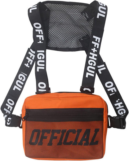 Maizoon Chest Pack Ultimate Running Vest Tactical Gear for Men Hiking Hunting Outdoor Activities Versatile Waist Bag