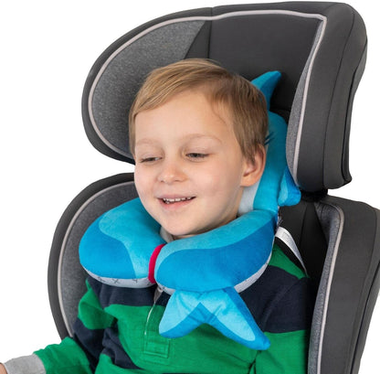 BENBAT Shark Design Travel Friends Headrest for 1 to 4 Years, Multi/Colour (BE-HR309)