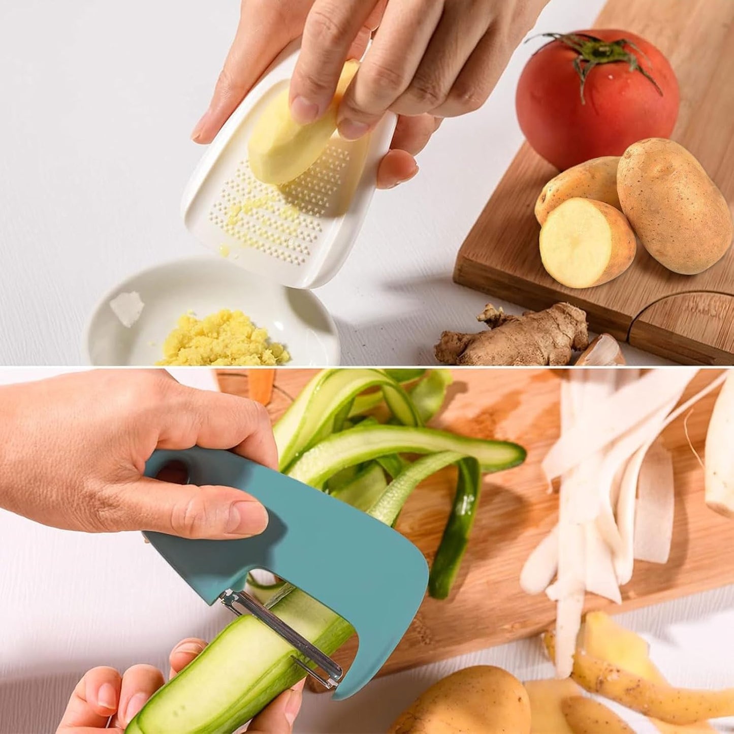 Kitchen Gadgets Set 5pack, Stackable Cooking Tools Space Saving for Small Kitchen, Accessories for Camper Inside Dishwasher Safe