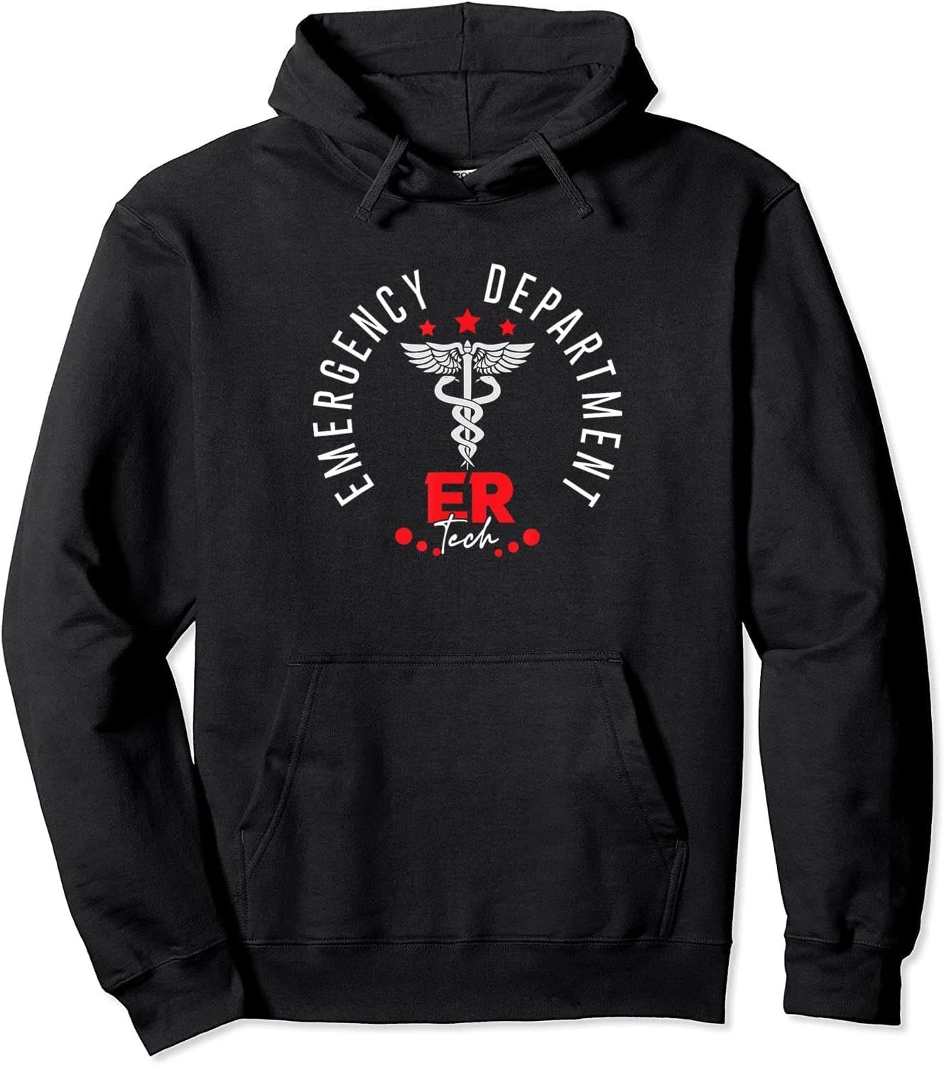 Emergency Department Tech Emergency Room Tech ER Tech Work T-Shirt, Long Sleeve Shirt, Sweatshirt, Hoodie Unisex Adult Size Made in Canada