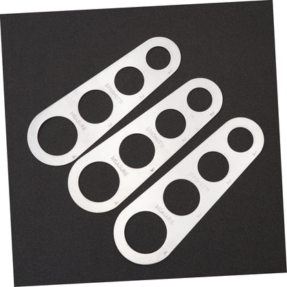 3Pcs Noodle Measuring Ruler Noodle Cooking Tool Noodle Maker Noodle Maker Mass Measuring Tool Noodle Gauge Spaghetti Meter MAGICLULU