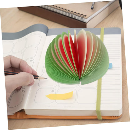 Generic DIY Cartoon Watermelon Notepad Tearable Daily Planner Memo Pads for Grocery Lists Portable Design for Easy Organization and Planning present for