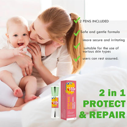 Nail Care, Nail Bite Stopper, Long Lasting Effective Solution Easy Application Long Lasting Effective Solution Easy Application, Thumb Sucking Solution for Kids