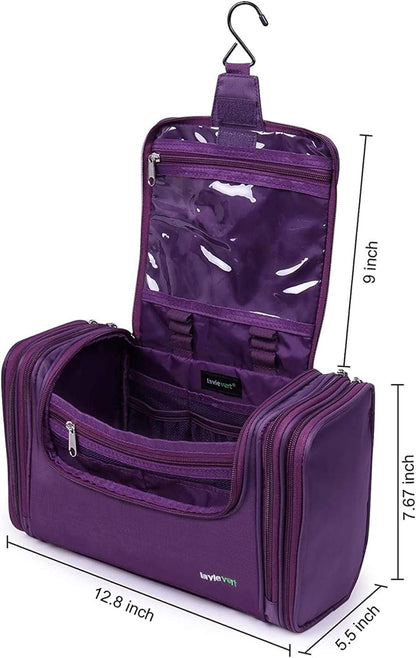LAVIEVERT Huge Capacity Toiletry Bag