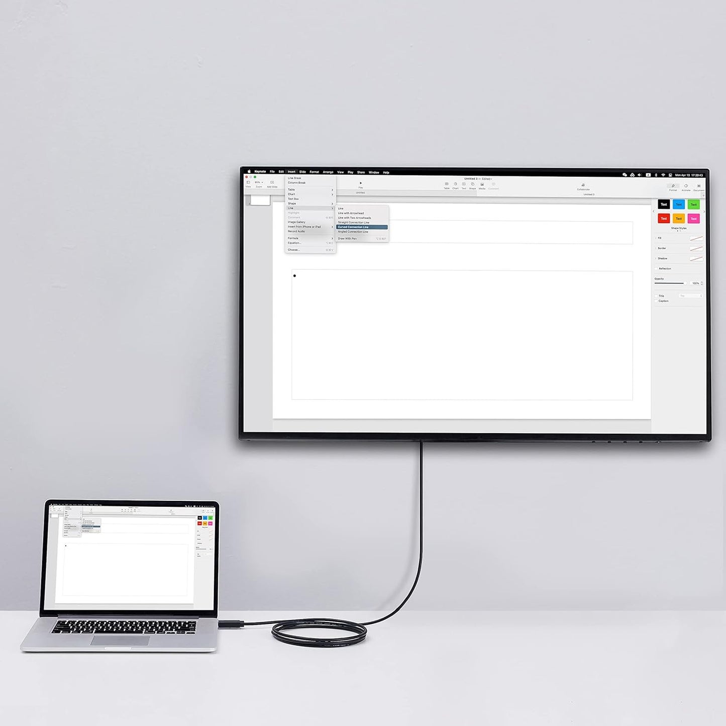 Amazon Basics HDMI (Source) to VGA (Display) Cable (NOT Bidirectional), Gold-Plated, 6 Feet, Black