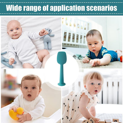 Diaper Paste Spatula | Suction Cup Diaper Rash Cream Spatula | Soft Paste Applicator Wipe Balm Tool For Bath Nursery Cheeks And Butt Care