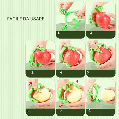 di patate, pelapapo da cucina | Gadget di frutta per utensili arancione per peeling,Strumento per pelacini per pelacini arancione arancione per aranci per attività di preparazione rapida
