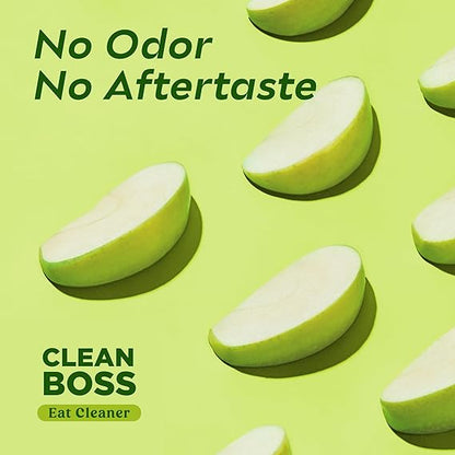 CleanBoss Eat Cleaner Fruit + Veggie Wash Powder - 3 lbs - Removes Harmful Residue - Keeps Produce Fresh Up to 5X Longer - Vegan, Gluten Free