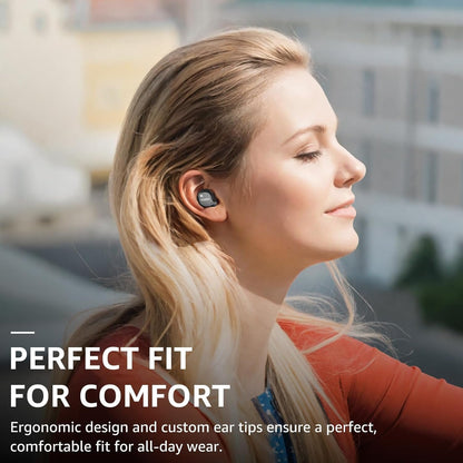 TOZO New Hybrid Active Noise Cancelling Wireless Earbuds, 6 Mics ENC Clear Call, IPX8 Waterproof, in Ear Bluetooth 5.3 Headphones Stereo Bass Heasets 59H Playtime with LED Display 32 EQs via APP