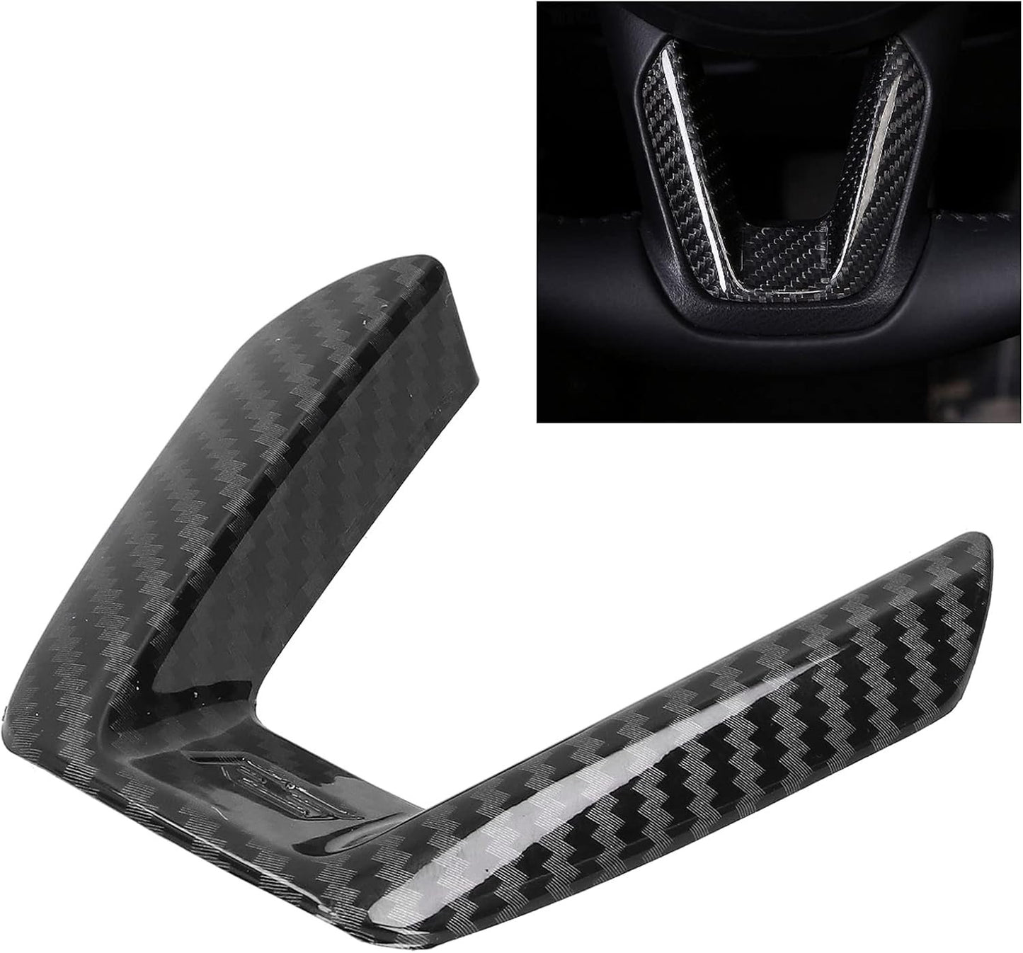 Car Steering Wheel Trim Cover Sticker Interior Accessories Fit for Mazda 3 for Axela 2017-2019 for CX-4 CX-5 2017-2020