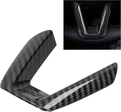 Car Steering Wheel Trim Cover Sticker Interior Accessories Fit for Mazda 3 for Axela 2017-2019 for CX-4 CX-5 2017-2020