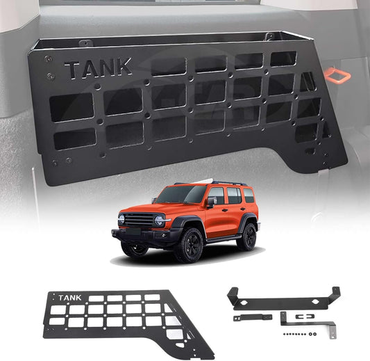 X-CAR Trunk Storage Rack Boot Left Side Shelves Shelf Organizer Accessories for GWM Tank 300