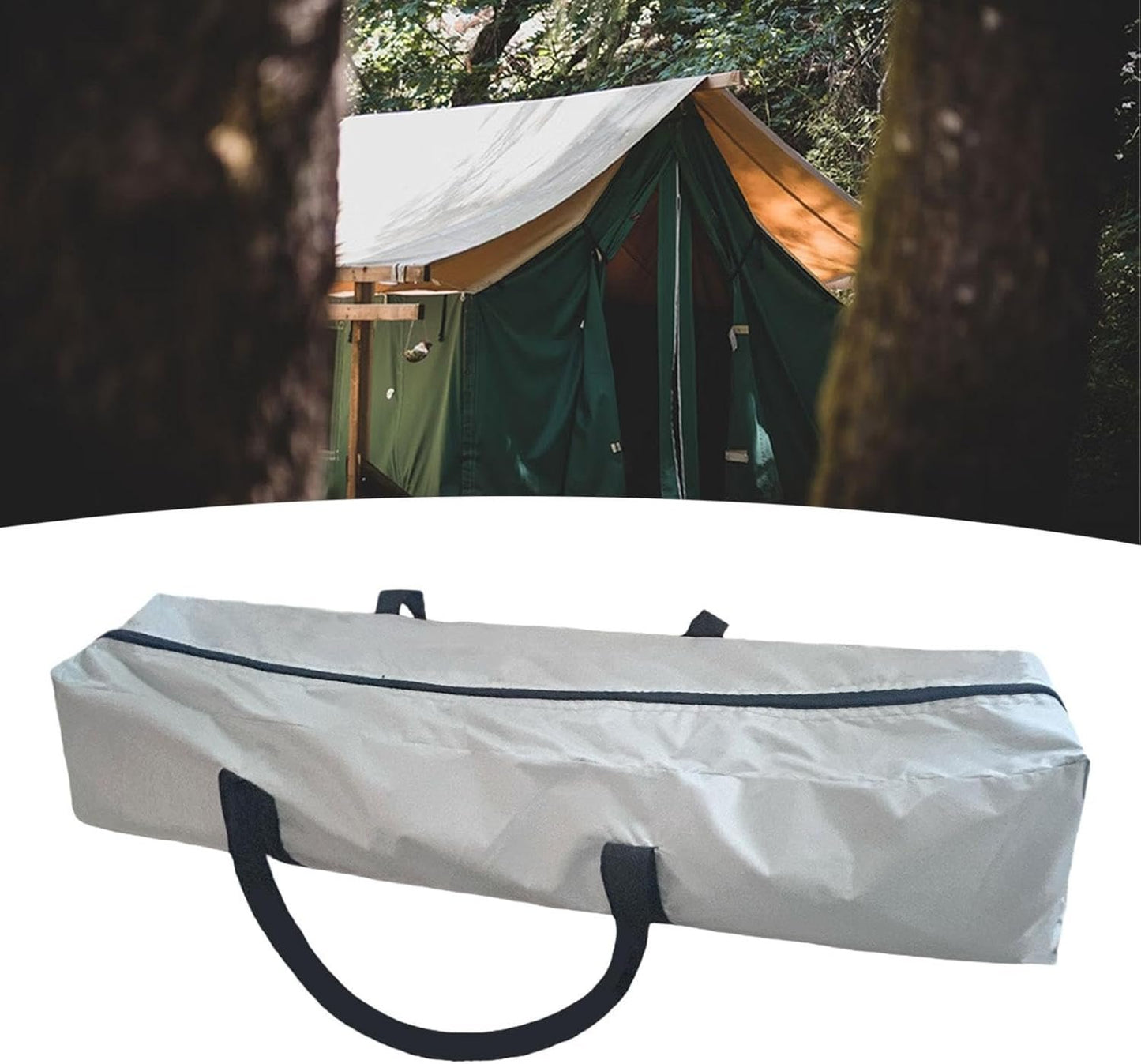 Oshhni Camping Tent Storage Pouch Camping Gear Organizer Accessory Tent Accessories Outdoor Travel Duffel Bag for Trekking Hiking