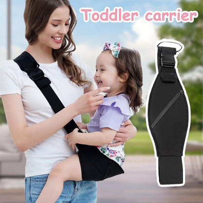 Qkbuza Child Carrier Slings,Baby Sling Shoulder Wrap - Adjustable Soft Comfortable Ergonomic Lightweight Breathable Wrap for Travel Breastfeeding Nursing Outdoor Hiking