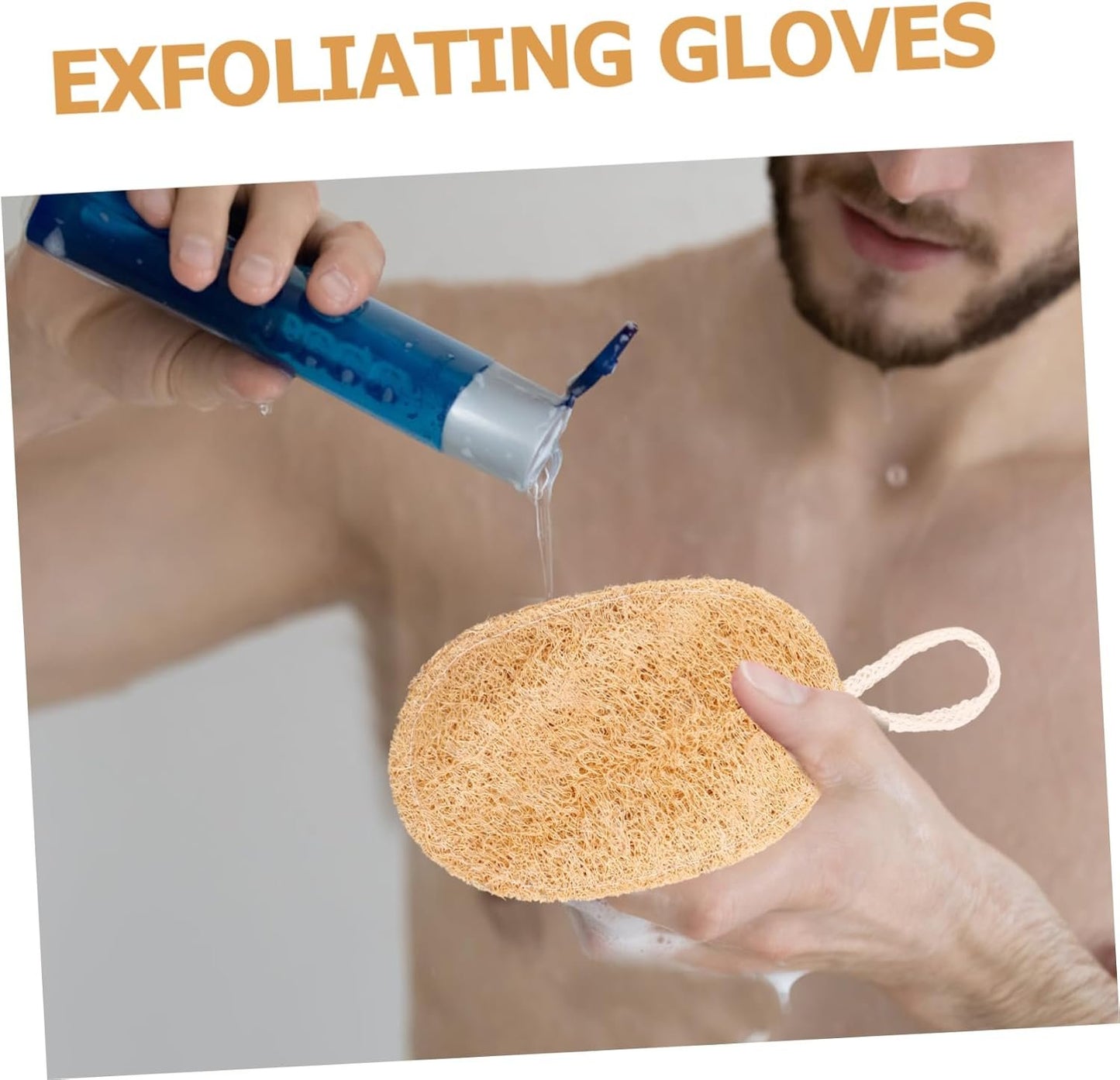 FOMIYES Kitchen Loofah Scrubber Thickened Dish Washing Sponge for Versatile Kitchen Bathroom Durable Loofah