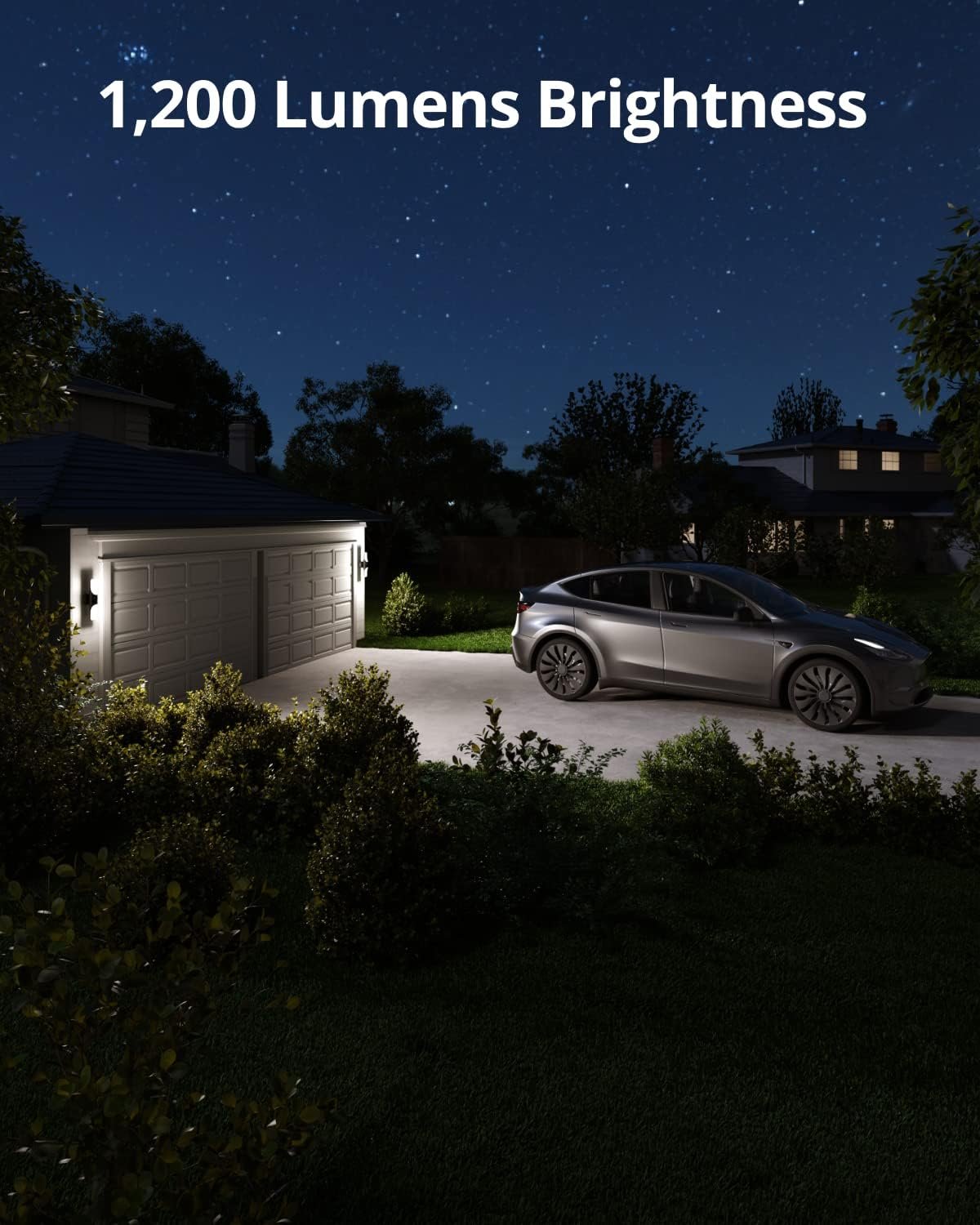 eufy Security S100 Wired Wall Light Cam, Security Camera Outdoor, 2K Camera with 1200 Lumen Light, Color Night Vision, Motion Activated Light, AI Smart Detection, IP65 Waterproof