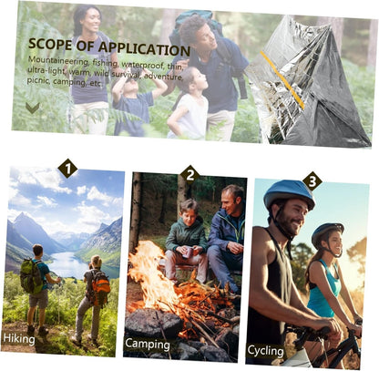 BESPORTBLE Emergency Tube Tent Outdoor Survival Gear Camping Accessories for Camping Essentials